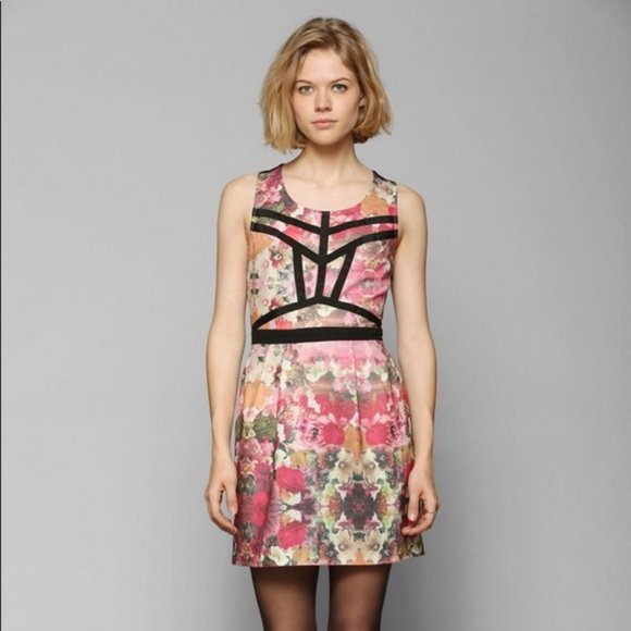 Gentle Fawn Empire Dress in Floral Print S - Picture 3 of 6